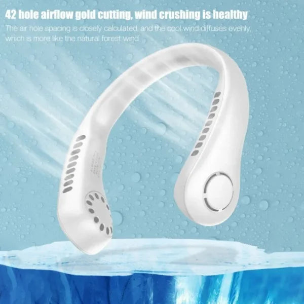 Portable + Comfortable Neck Fan