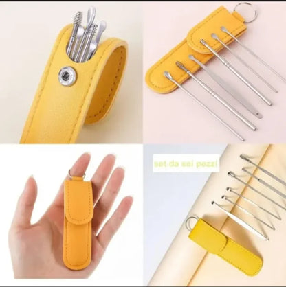 Ear Wax Cleaning Kit, 6 Pcs