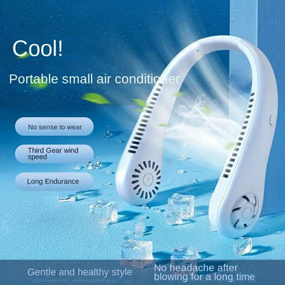 Portable + Comfortable Neck Fan