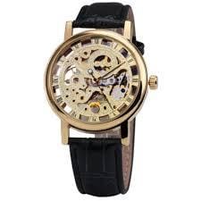 Goldish Luxury Lumina Leather Watch
